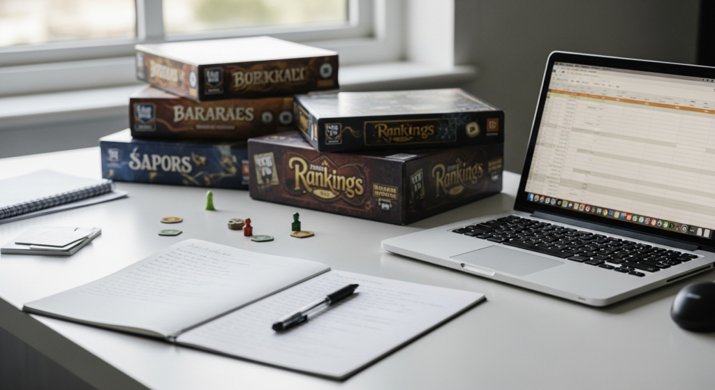 Najlepsze gry: Stwórz swój własny ranking rozrywki!